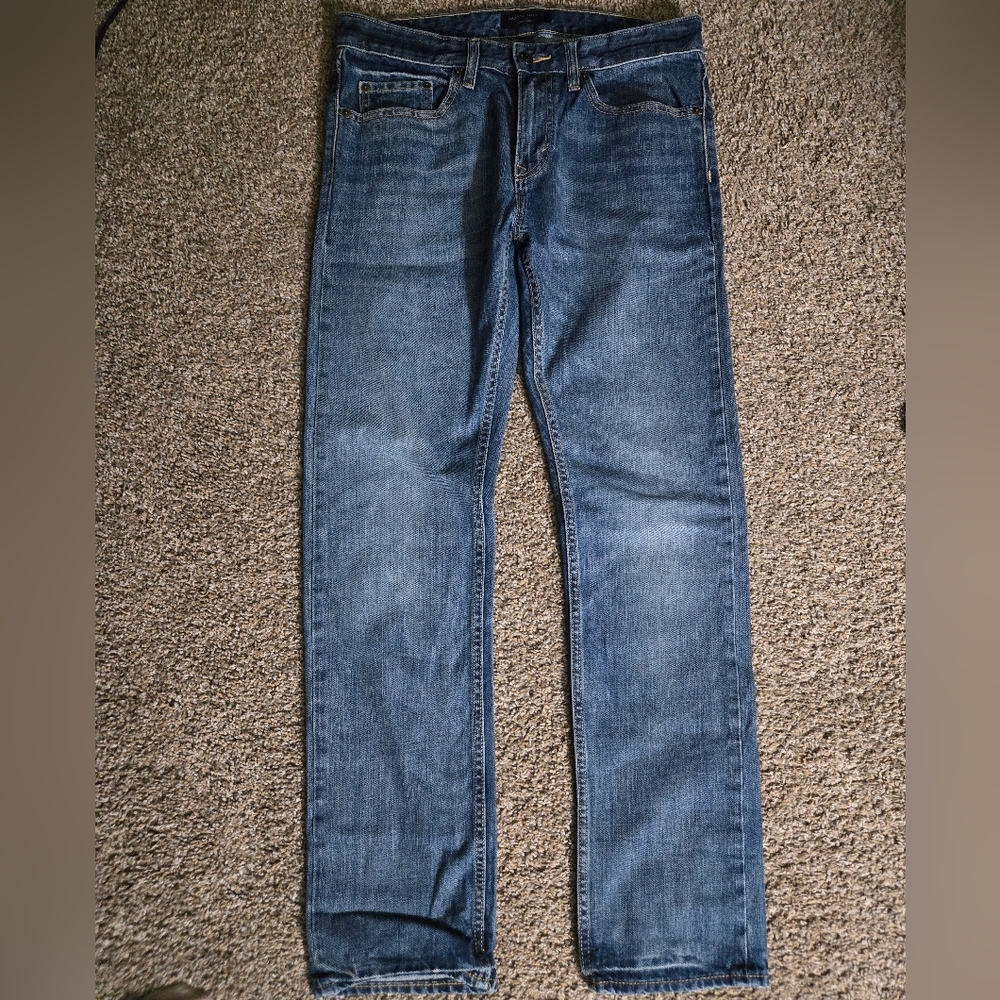 Men's Blue Jeans, Banana Republic, Slim Straight